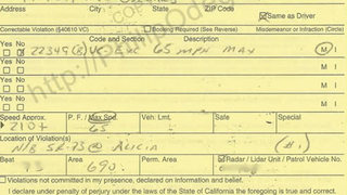 Bugatti Veyron Ticketed In California Going 210 MPH+